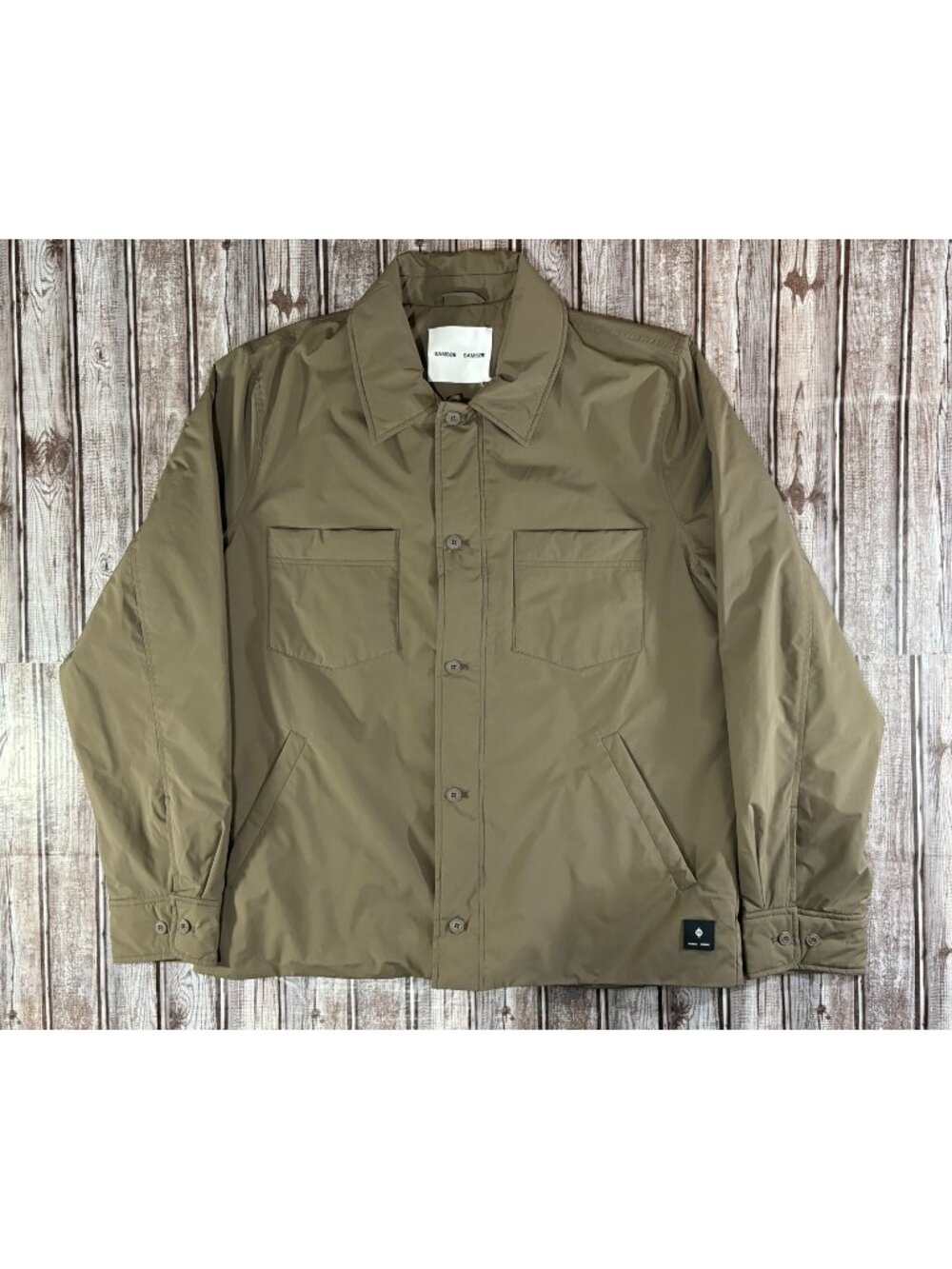 SAMSOE SAMSOE Sapally shirt jacket size XL color canteen NWT mspr $300
